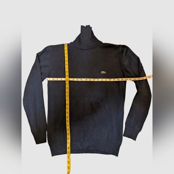 Lacoste Men's Dark Blue Turtleneck Sweater Normcore - Picture 3 of 6